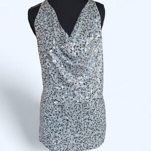Y2K Silk Sequin Dress‎